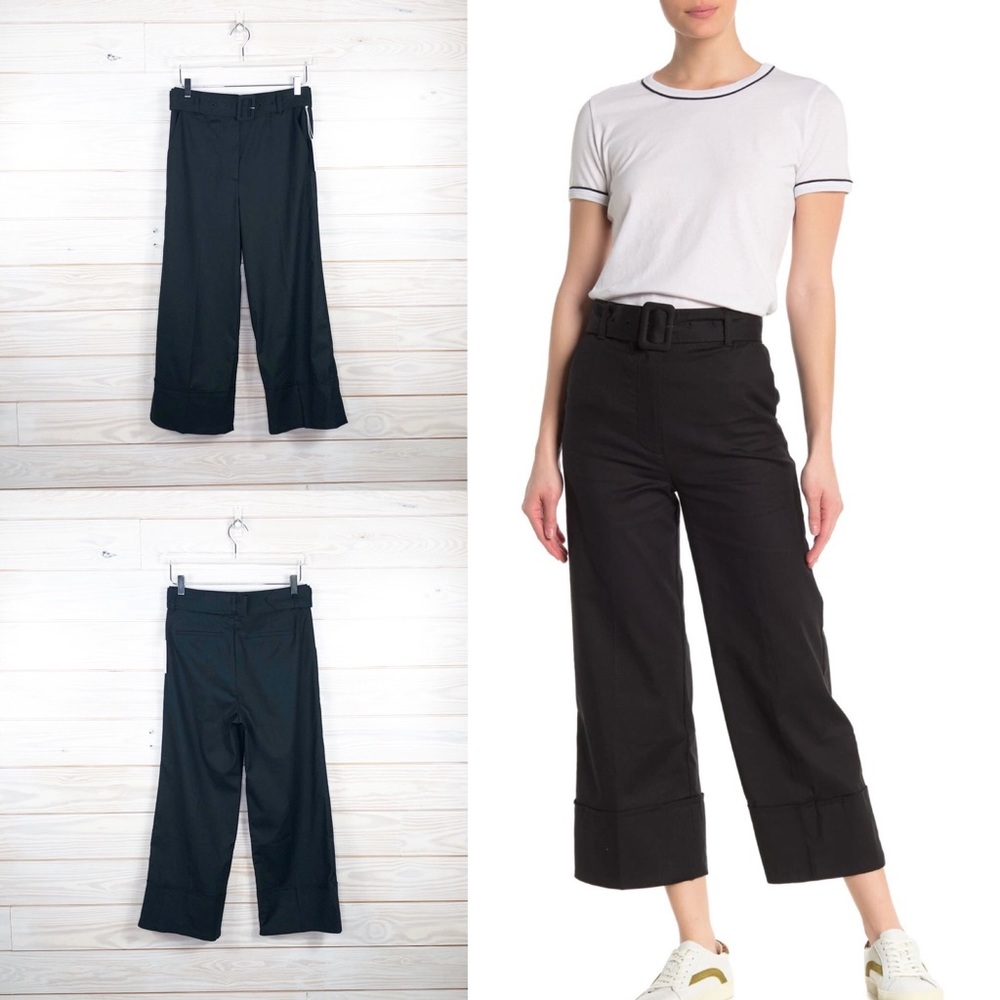 Frame Belted Cropped Pants New Size 4